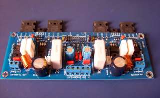 Power Amp 2*100 W /LM4702+2SA1943+2SC5200/ DIY  