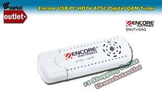 Encore ATSC QAM USB 2.0 HDTV 1080i Digital PC TV Tuner  