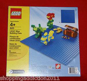 LEGO   SET 620   10x10 INCH   BLUE BASE PLATE   NEW   LEGO SET   LEGO 