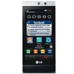 LG GD880 Mini Smartphone (HSDPA, 5MP, WiFi, GPS, Dolby Mobile) schwarz