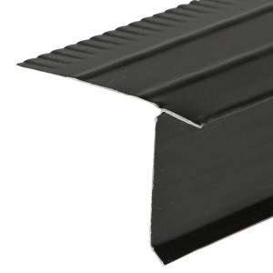   Black Aluminum Drip Edge Flashing (5511735120) from 
