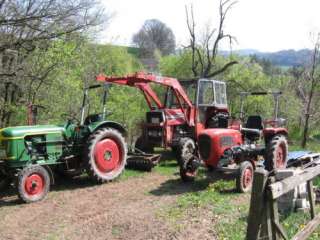 Frontlader MF , siehe Bilder in Hessen   Wetter (Hessen)  Anhänger 