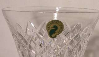 WATERFORD crystal QUINN LANE Tall Flower Vase 9 1/4  