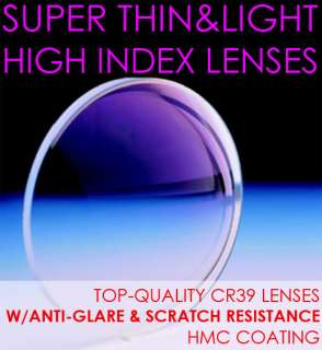 EyezoneCo​] Index 1.74 CR39 HMC AR/SR Aspheric Lenses  