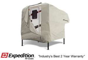 Expedition RV Truck Camper Cover  Fits 10 11 & 12 Foot  