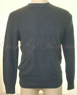 Geoffrey Beene Mens Tuck Stitch Crew Neck Knit Sweater NWT $60 S Small 
