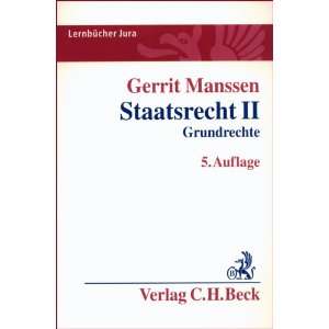   Grundrechte. Grundrechte  Gerrit Manssen Bücher