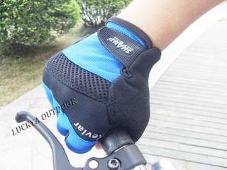 Bicycle Half Finger Gloves Padded Mesh bike Glove XL  