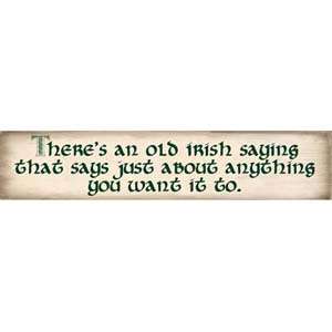 OLD IRISH SAYING DECORATIVE WOODEN WALL SIGN   NEW 638190091388  