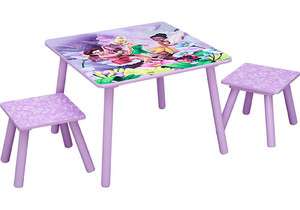 Disney Fairies Tinkerbell Table and 2 Stools Set  