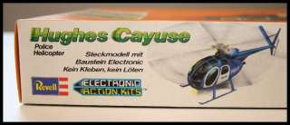 Revell Electronic 132 Hughes Cayuse Police Helicopter  