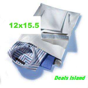 15 12x15.5 POLY MAILERS ENVELOPES SHIPPING BAGS  