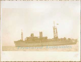 WWII Xenia AKA 51 Artemis Class Attack Cargo Ship Photo  