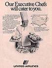 united airlines 1984 executive chefs flight kitchen ad returns 