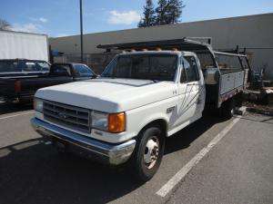   Ford F 350 4x2 Dually Flatbed 7.5l Gas Not Running/No Title  