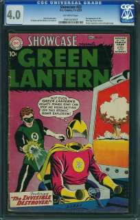Showcase #23 CGC 4.0 DC 1959 2nd Green Lantern cm  