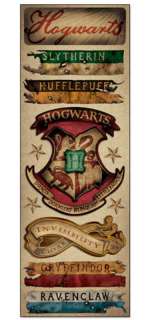 Harry Potter Sticker Strip HOGWARTS scrapbooking  