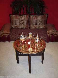 Marokkanischer Tisch Teetisch Marrakesch Wohnstil 60cm  