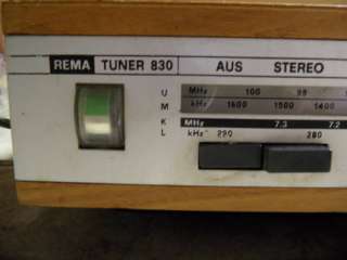 RFT / Rema  Tuner 830 Radio im Holzgehäuse funktionstüchtig in 