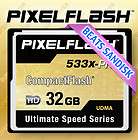 32GB PIXELFLASH 533x Compact Flash Memory 32 GB CF Card Extreme Ultra 