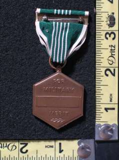 Original U.S. Army Commendation For Military Merit Medal  