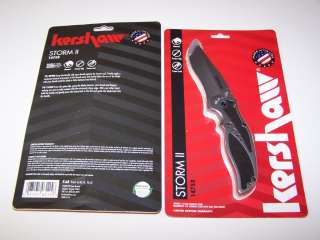 Kershaw STORM II Knife 1475X Brand New  