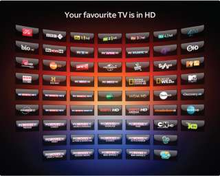 THESE INCLUDE ITV1 HD, BBC HD, BBC1 HD, CHANNEL 4 HD, FIVE HD PLUS.