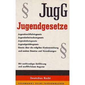 Jug G. Jugendgesetze  Roland Lassig Bücher