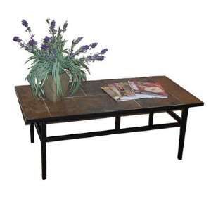 4D Concepts 601634 Coffee Table w/ Slate Top