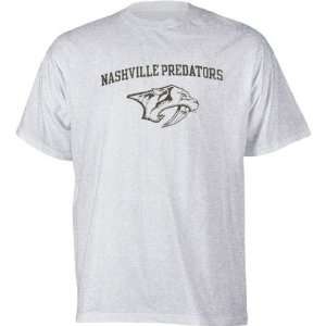 Nashville Predators Ash Logo T Shirt 