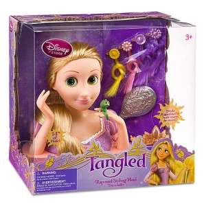  Tangled Princess Rapunzel Styling Head Doll Toy Play Set 