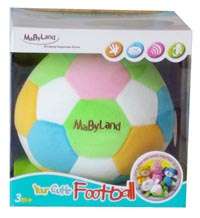 This soft football comes in a colourful glossy packaging box, perfect 