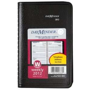  DayMinder Recycled Weekly Appointment Book, 3 x 6 Inches 