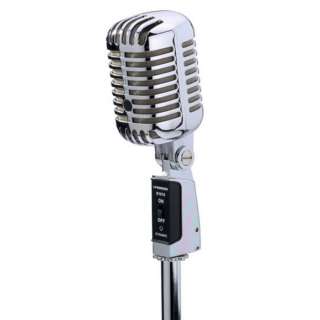 LD Systems   Micro Microphone professionnel Dynamique Memphis Chromé 