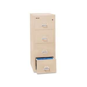  4 Drawer Vertical File, 20 13/16w x 25d, UL 350 for Fire 