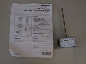 Honeywell C7041B 1007 6 Electronic Temperature Sensor  