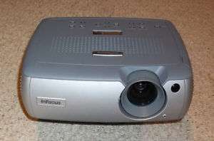 InFocus LP640 Projector w/cord WORKS GOOD 278 hours on lamp 