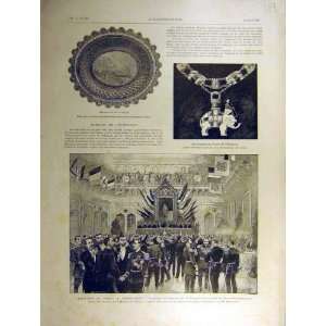  1891 Order Elephant Insignia Cronstadt Squadron Print 
