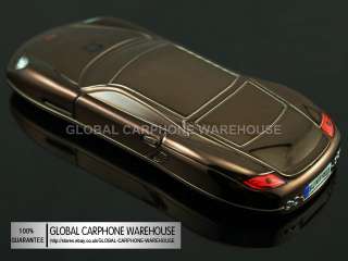Brand New & Unlocked Stainless Steel SPORTS CAR 911 Quadband Mobile 