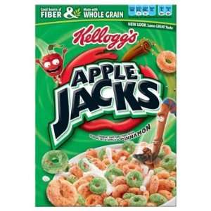 Kelloggs Apple Jacks Cereal 17 oz (Pack of 12)  Grocery 