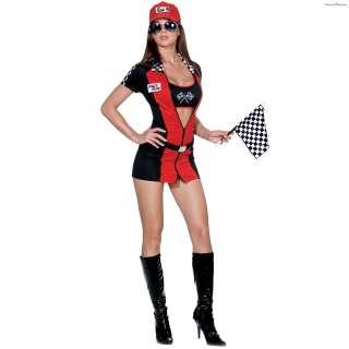 Racer Girl  Joy Rider  Adult Costume 