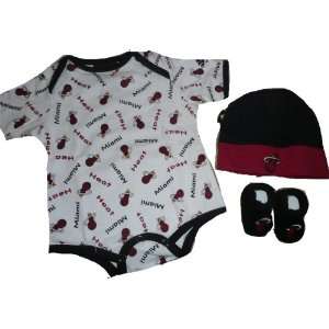   3pc Booties, Creeper, Cap Set Baby Infant 0 3 Month