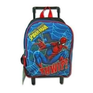  Spiderman 12 Toddler Rolling Wheeled Kids Backpack Toys & Games