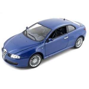    Alfa Romeo Gt Coupe Diecast Car Model 1/18 Blue Toys & Games