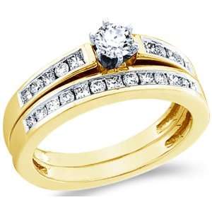   Round Brilliant Cut Diamond Ring (3/4 cttw, 1/4 ct Center) Jewelry