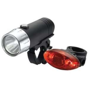 XLC 1 Watt Ultra Luminance Headlight w/ 4 LED Ultra Bright Tail light 