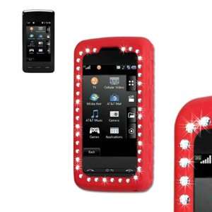 Protector Skin Cover (Faceplate/Snap On) Rubber Cell Phone Case for LG 