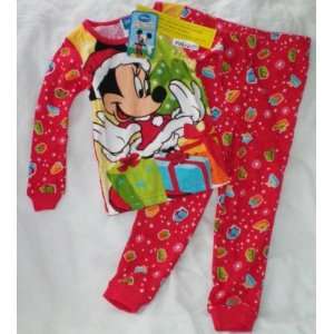 Minnie Mouse Pajamas/Minnie Mouse 4 Piece Pajamas/ Minnie Mouse Pajama 