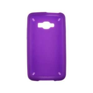   Phone Protector Case Cover Purple For Samsung Rugby Smart Cell Phones