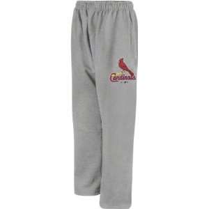  St. Louis Cardinals Kids 4 7 adidas Grey Fleece Pants 